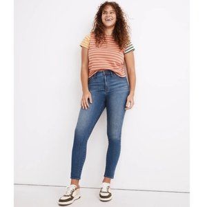 Madewell Curvy High-Rise Skinny Crop Jeans in Lander Wash 29